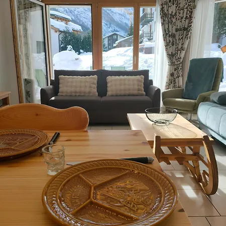 Studio Au Pied De La Telecabine, Saastalcards Saas-Fee Exterior photo
