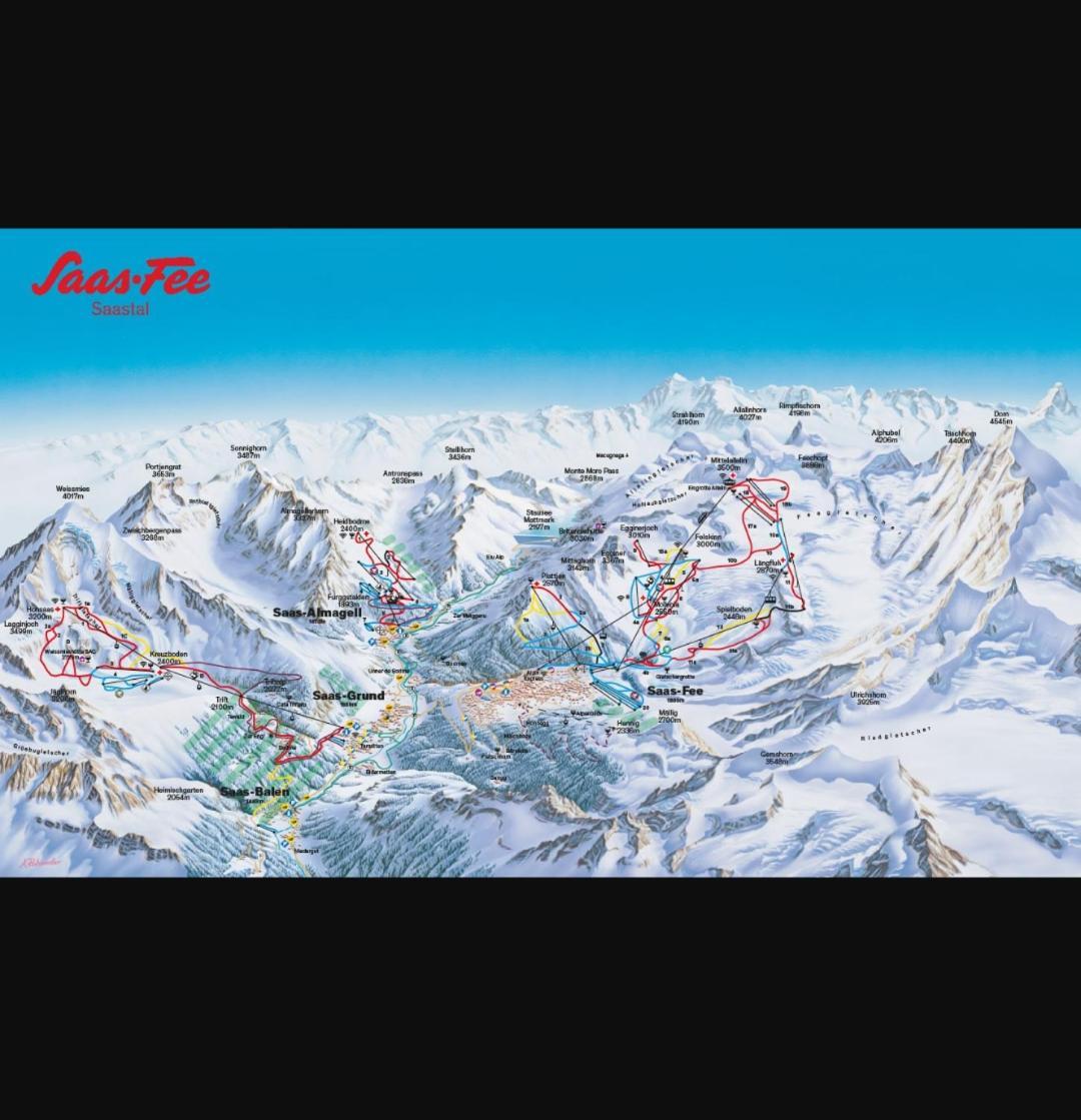 Au Pied De La Telecabine, Saastalcards Apartamento Saas Fee